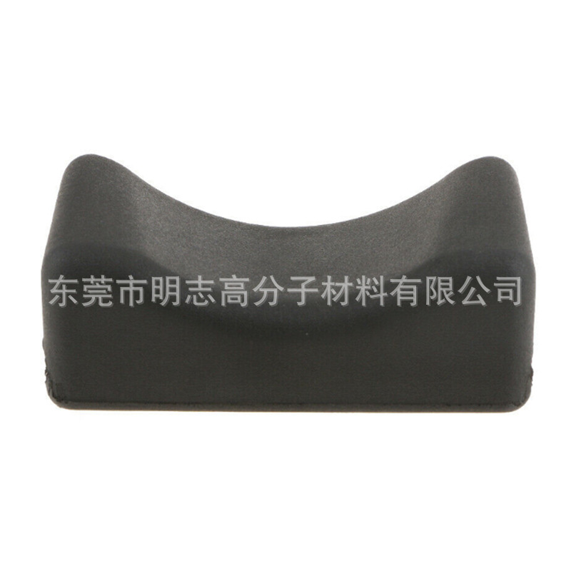 聚氨酯PU发泡棉摄像机肩托 自结皮PU海绵肩垫 高密度相机缓冲肩托