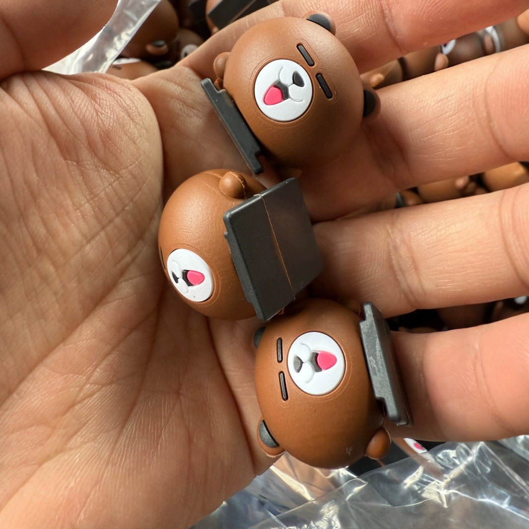 源头工厂PVC滴胶动漫热靴 数码相机热靴卡通可爱软胶滴塑热靴公仔