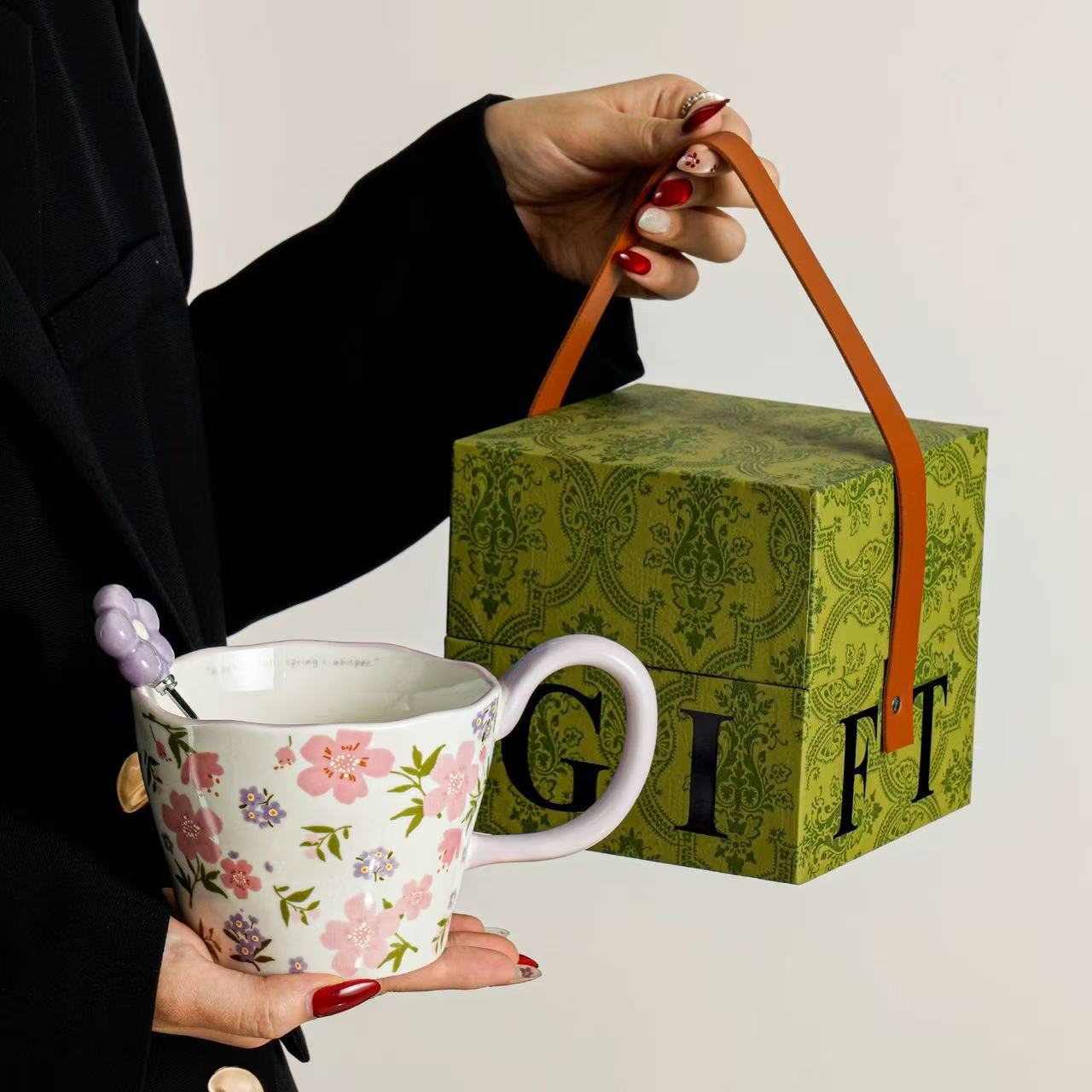 Tazas de cerámica de gran capacidad de tazas de agua de pareja de alta calidad tazas de café de oficina de mujeres tazas de té