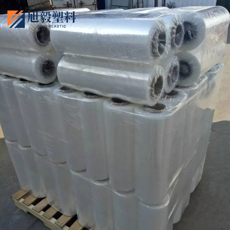透明pe拉伸膜45 50cm定制缠绕膜塑料薄膜围膜大卷工业保护膜包装