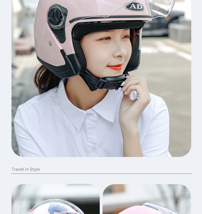 2025 New Electric Motorcycle Helmet 3C Certified