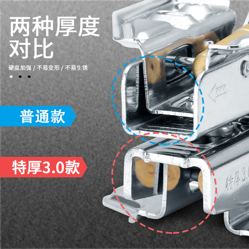 Cabigu 304 stainless steel hinge damping wardrobe hinge cabinet door hydraulic buffer pipe spring hinge