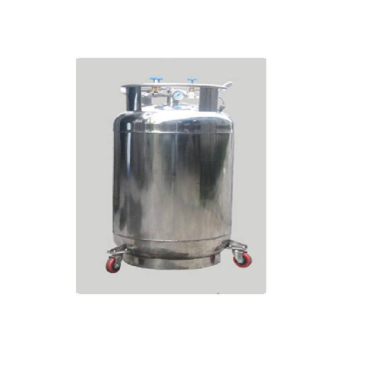 Tanque de nitrógeno líquido / sistema de almacenamiento de nitrógeno líquido / volumen: recipiente de nitrógeno líquido auto-presurizado YDZ - 50