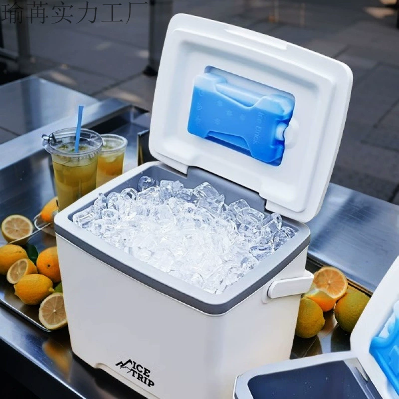 Ведро для льда для ларьков, охладитель для кубиков льда, коммерческий холодильник для ларьков, охладитель для мороженого, ведро для хранения