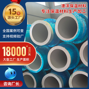 Factory Direct Hot Spring Water Delivery Pe-Rtii Polyurethane Foam Insulation Pipe High Density Polyethylene Foam Pipe