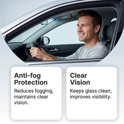Automotive glass defogging agent Anti-Fogging Agent for Car Windows