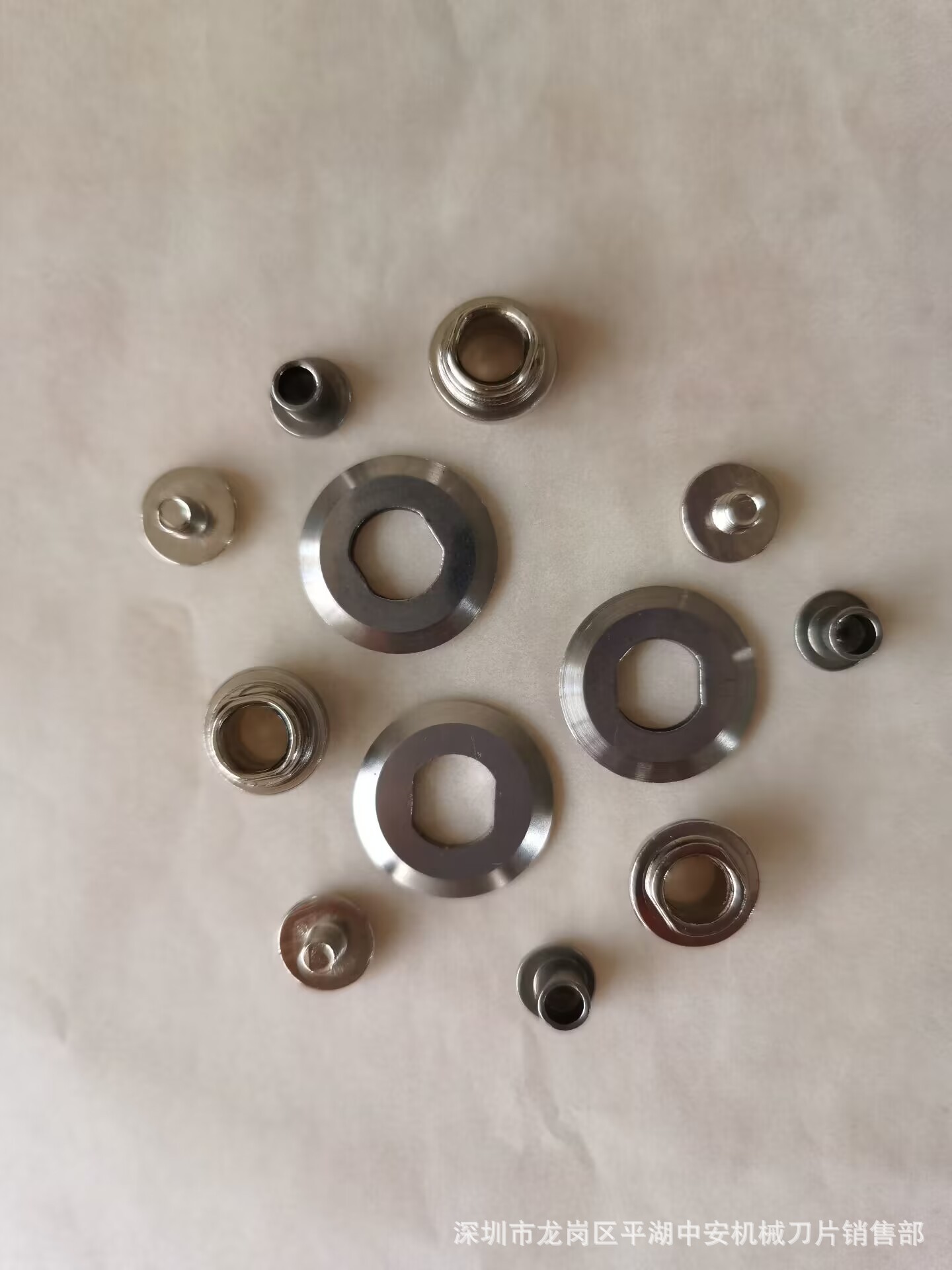 【厂家供应】开瓶器刀片 异形刀片 罐头机圆刀片 特种刀片