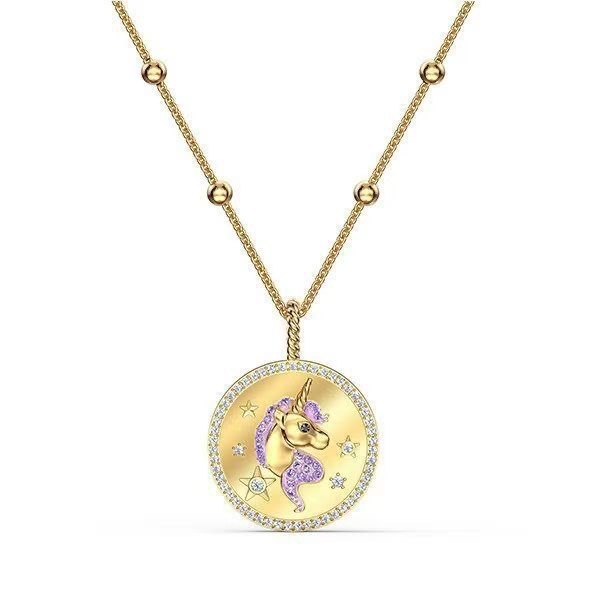 Shijia ネックレスペアバージョン悪魔の目ネックレススワロフスキーネックレス要素スマート白鳥鎖骨チェーンペンダント卸売|undefined