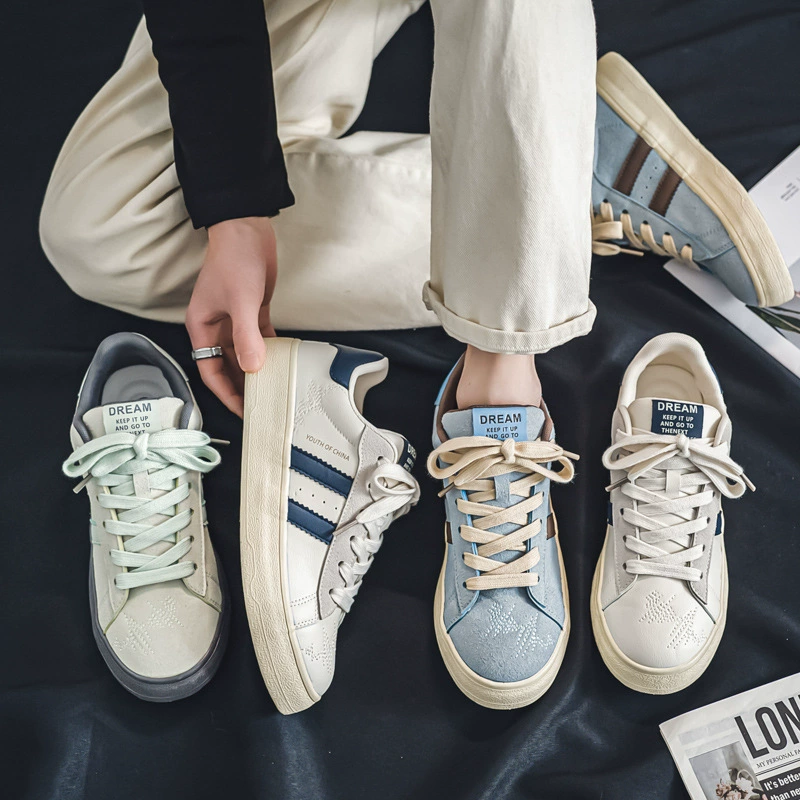 39-46 Большой размер мужская обувь взрывная весенняя новая модель против мехового спорта повседневная мужская доска обувь хлебная обувь модная обувь