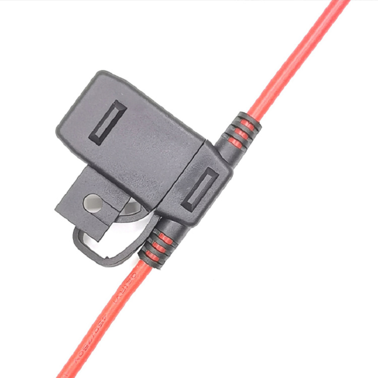 JH709B汽车中号保险丝自动复位插片线束保险丝座带线汽车保险丝座