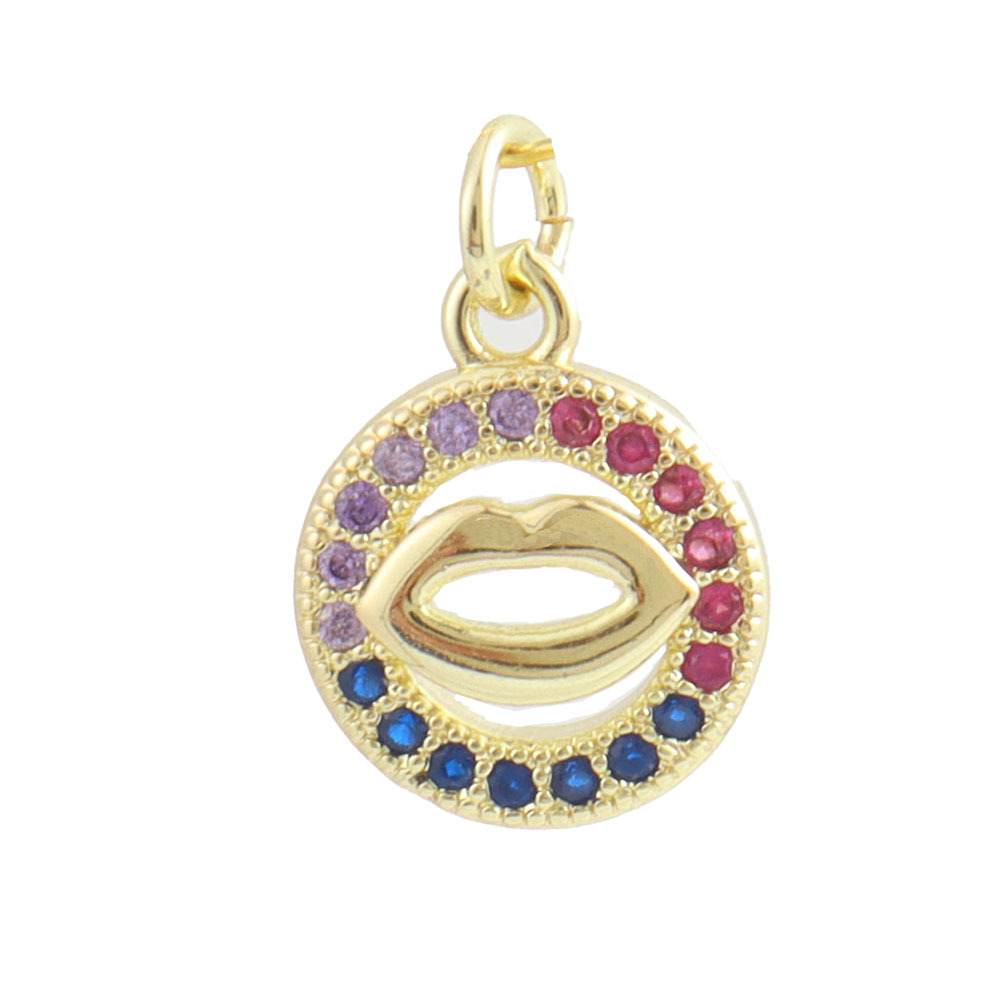 6g Weight Pendant Jewelry Making Type 12 * 18mm Jewelry Making Size Zircon Inlay Material DIY Jewelry Accessories Classification 1 Piece Quantity Copper Material Star, Heart Shape, Eye Pattern Plating, Inlay Design IG Style Style 1 Piece 12 * 18mm Copper Zircon Star Heart Shape Eye Pendant 1