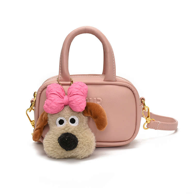 Bolso de hombro de niña popular de estilo coreano Mini cachorro colgante bolso de bebé 2025 nuevo bolso para niños