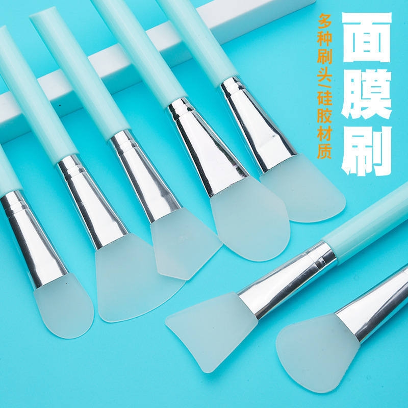 卸売フェイシャルマスクブラシシリコーンマスクブラシスパスミアマッドマスクフェイシャルマスク美容室メイクブラシ|undefined