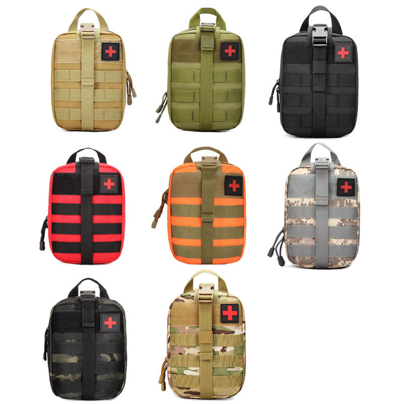 Botiquín de primeros auxilios PUBG viaje de almacenamiento médico al aire libre táctico bolsa de medicina de emergencia al aire libre camuflaje Portátil Bolsa médica portátil
