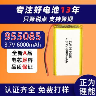 955085�ۺ����늳�3.7V�늳ش�����6000mah����a�aƷ늳�