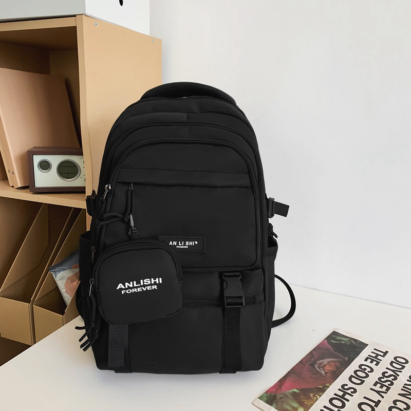 Mochilas escolares mujer 2025 nuevo ocio con mochila mochila mochila mochila estudiantes de secundaria viajan con gran capacidad mochila simple