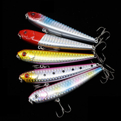 Factory wholesale 9cm/8.5g floating pencil lure Minnow water system road bass lure fake lure fish bait