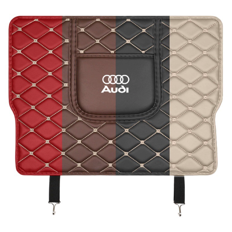 Многофункциональная универсальная накладка на спинку сиденья с отсеком для хранения, защитная накладка от грязи и износа, защитная накладка от ударов для заднего сиденья автомобиля, для интерьера автомобиля.