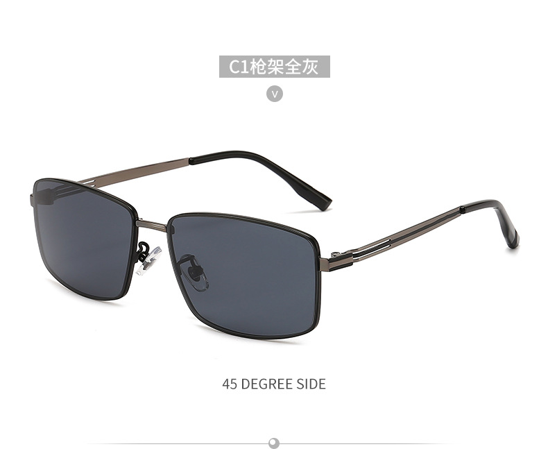 New Square Sunglasses Men's Nylon Polarized Sunglasses Men's Outdoor Glasses display picture 2