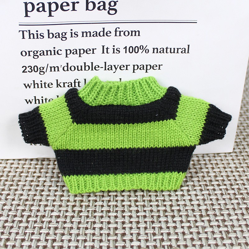 Teddy Bear muñeca reemplazo suéter 20cm ropa de bebé al por mayor Teddy Bear jefe perro muñeca de algodón juguetes accesorios de ropa