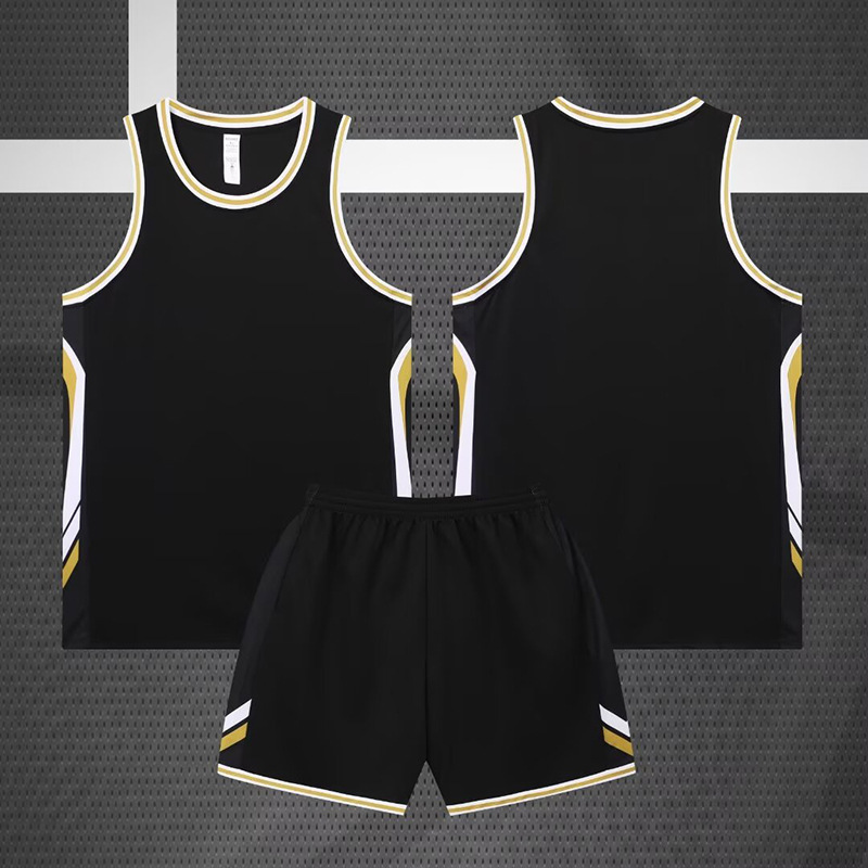 New Basketball Clothes suit Outdoor Basketball Training Camp plus size Breathable Sweat Absorbing Vest Competition Team Clothes Basketball Clothes Men