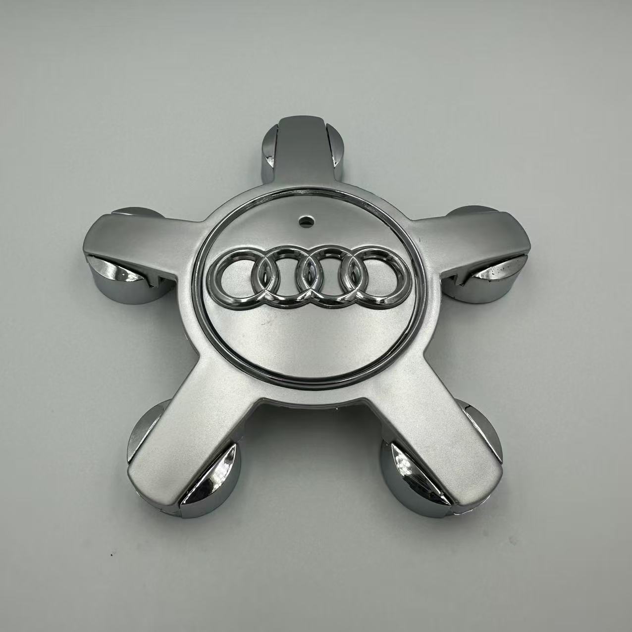 Audi – Audi Five-Claw Wheel Hub cover - convex-silver