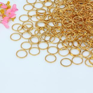 14K�~Ȧ����ɫ�]��Ȧ �ֹ�diy��β�AȦ �朶�������β�B�ӭh