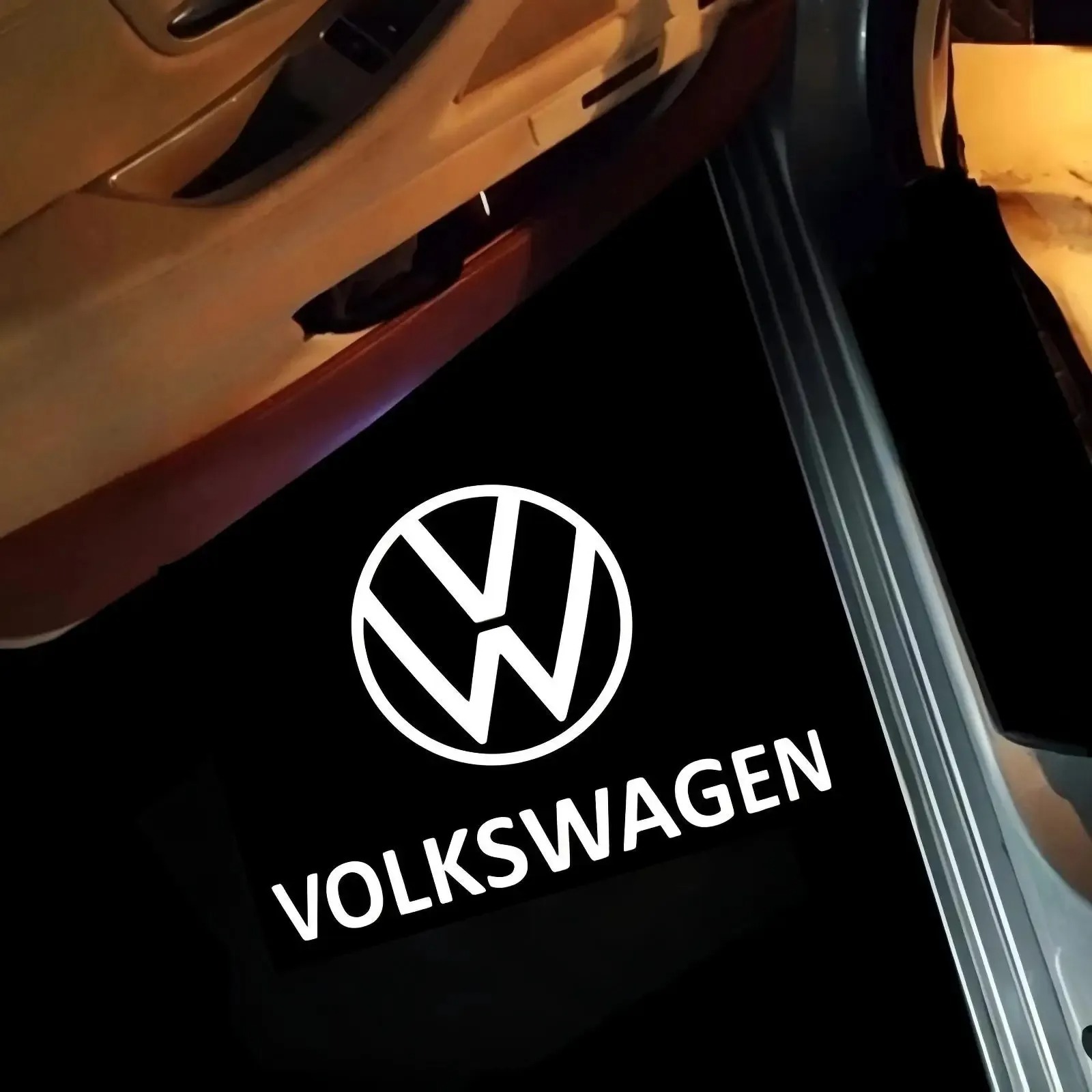 Aplicable a la lámpara de bienvenida Volkswagen Golf 7 Passat B6 B7 B8 B9 CC Tiguan Speedster lámpara de puerta LED