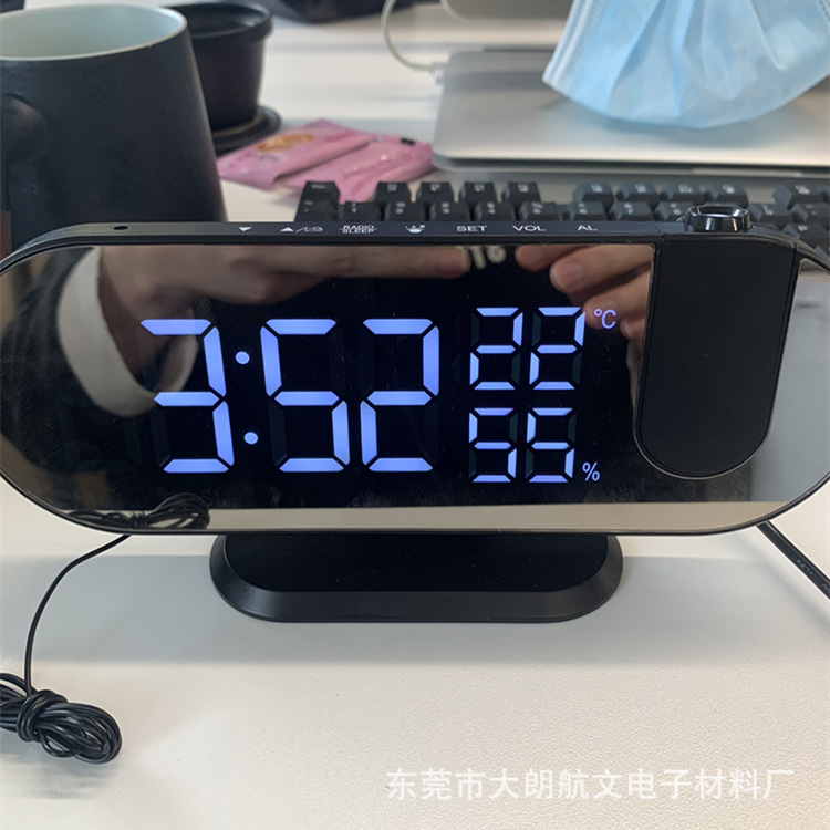 电镀PC PVC亚克力显示闹钟镜面银面板 隐藏字体 厚度0.25~5mm