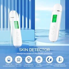 外国貿易英語版皮膚水分測定器知能肌水分油分検査顔テストペン蛍光剤
