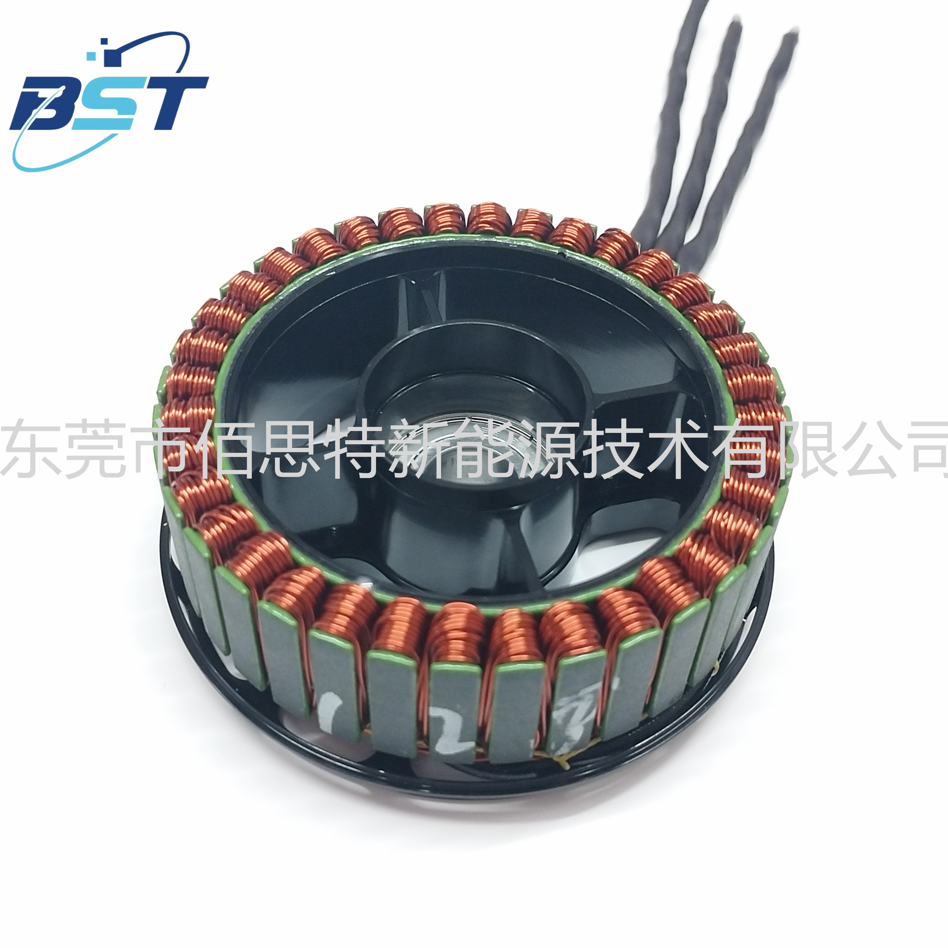 电机铁芯无刷直流电机定子手工绕线