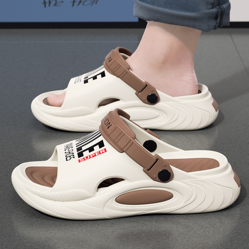 Lidani eva sports slippers men's non-slip deodorant summer wear wear-resistant indoor excrement feeling sandals wholesale