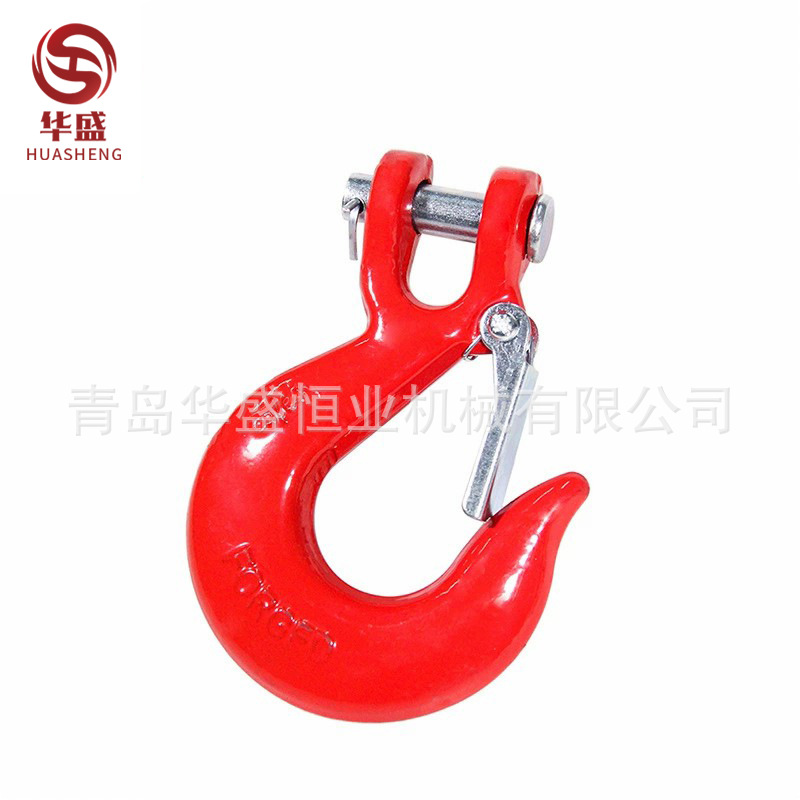 H/A331带舌片羊角滑钩锻造高强度吊钩羊角滑钩 锻造货钩