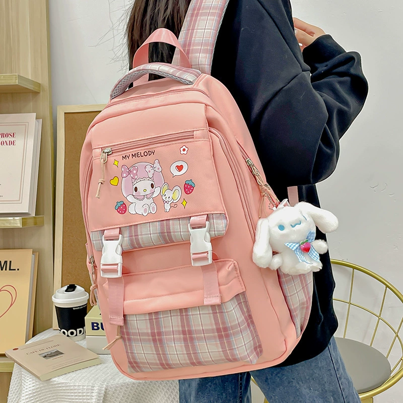 2024 новый Kulomi Yugui Dog Student Backpack для девочек, лёгкий и милый супер лёгкийridge защита мелодия рюкзак