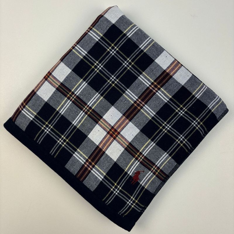 日本への輸出用外国貿易オリジナルオーダー ラフローレン POLO 高級先染めガーゼ刺繍ブティック限定バスタオル|undefined