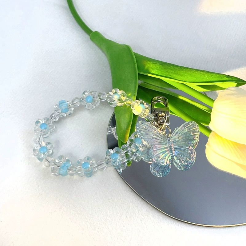 Mobile phone, small handheld strap, protective universal beaded bracelet handmade