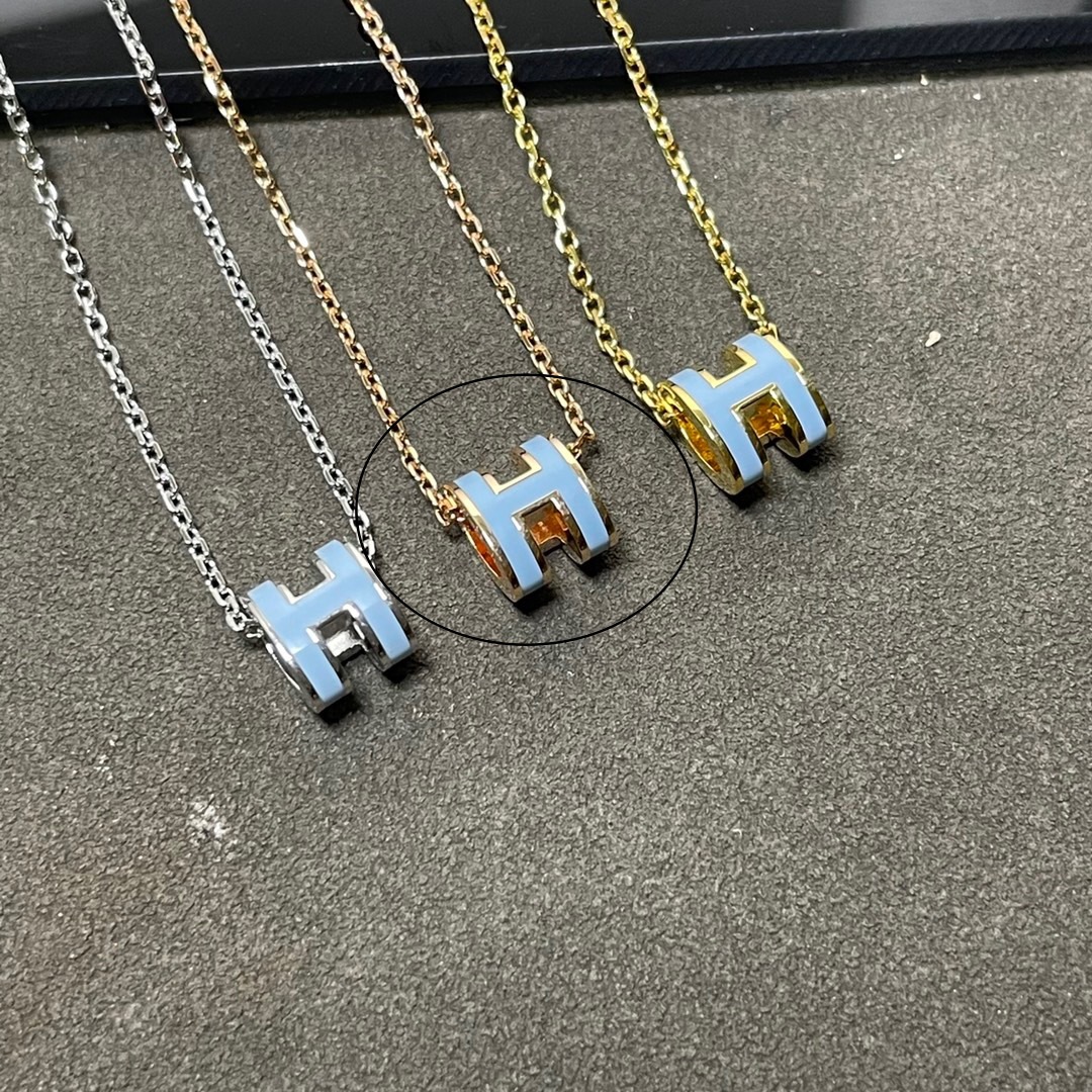 Rose gold-light blue
