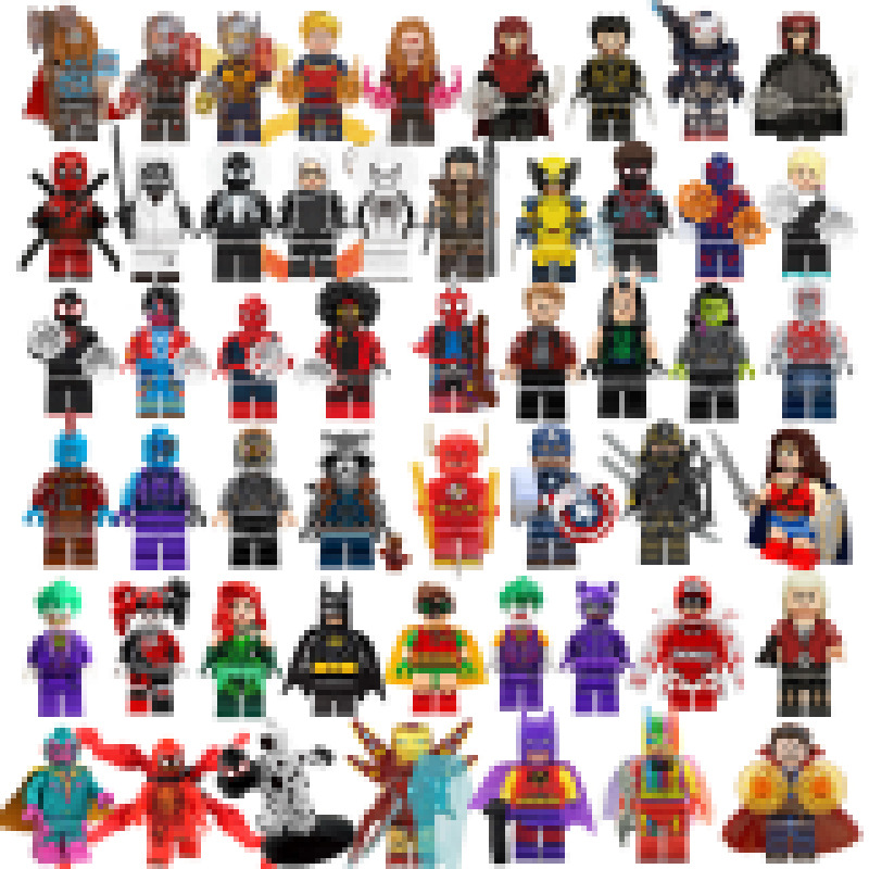 Super League Building Block Minifigure Universe Hero Doll Small Particle Assembled Kidsren's Toy Bagged Export Exclusive