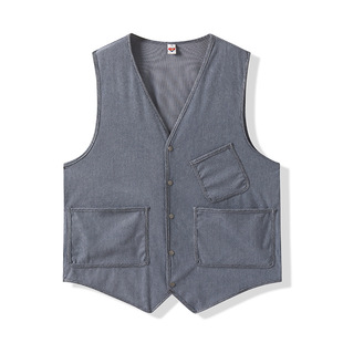 Men's Suit Pointed Corduroy Casual Vest New Autumn and Winter Fashionable Ware-shoulder Loose Jacket Men's 7922