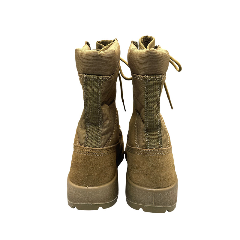 Botas del desierto al aire libre, zapatos de senderismo, botas de combate altas para hombres, zapatos de senderismo ligeros y transpirables, herramientas, botas de guerra a prueba de viento y arena