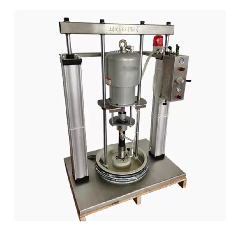 定量涂油机油脂加注设备润滑脂泵自动化注脂机气动供胶压盘泵
