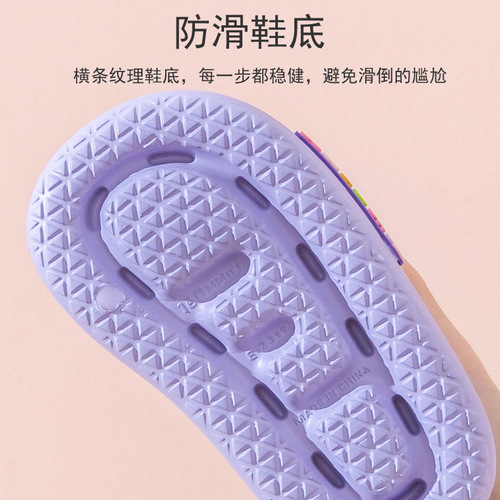 Sanrio Children's Summer  New Medium Kids EVA Soft Sole Home Slippers for Outdoor Wear Beach Shoes