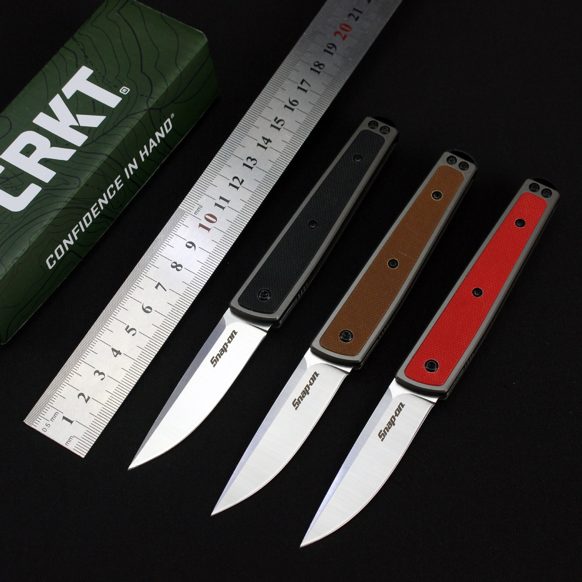 厂家批发CRKT7190折叠刀口袋小刀随身G10手柄户外战术折刀