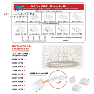 460PCS JST PH2.0mm�g��XH2.54MM�B����2/3/4P�z�������Ӳ������