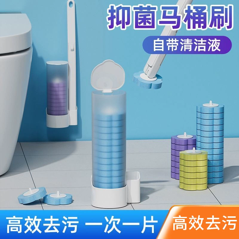 Одноразовая сменная щетка для унитаза