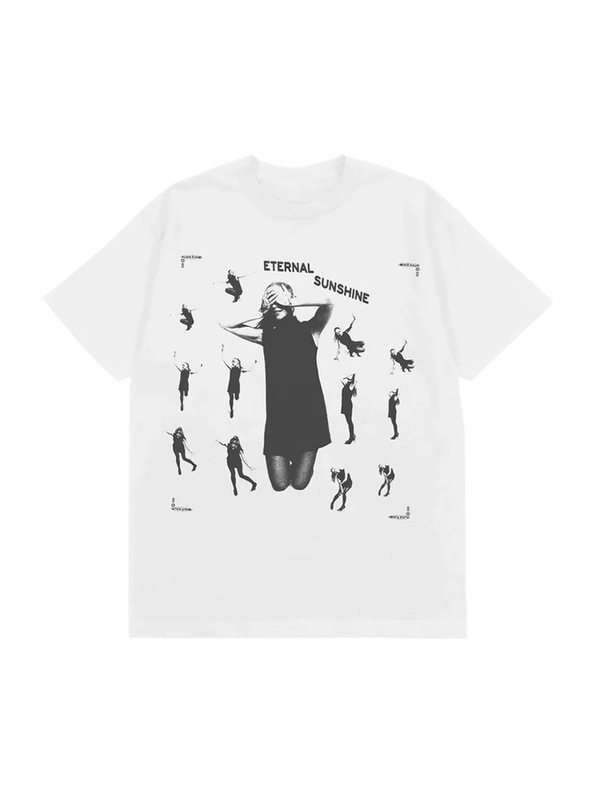 Ariana Grande Rock Female Singer American Retro Style Short-Sleeved Cotton T-Shirt