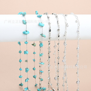 �¿�18k��ɫ���{��ʯ��ʽ朗ldiy������Ʒ���Ϸ��b���