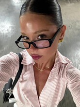 J 75636 Black Frame Pure Glasses ��ɫ�����۾� �羳��Ӧ