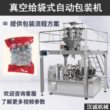 潮州牛筋丸真空包装机 墨鱼干全自动包装机 速冻食品抽真空包装机