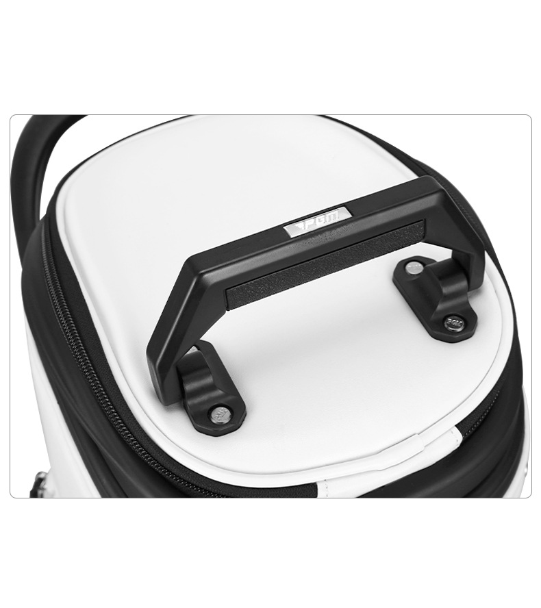 Túi golf PGM bốn bánh đẩy phẳng, thiết kế hoa thêu, kích thước 127×25×29 cm — Qb138-trắng (giao hàng che mưa), QB138-Đen (giao hàng che mưa) chi tiết 16